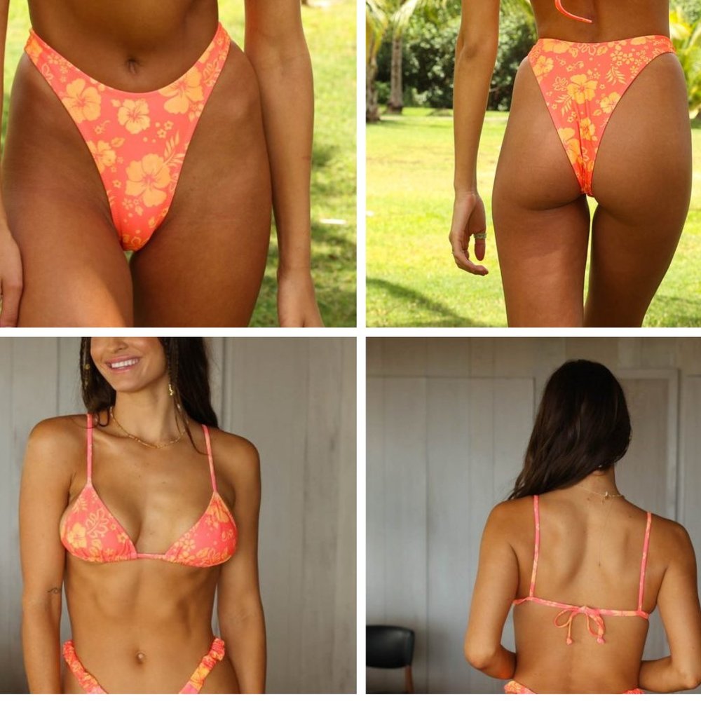 Kulani Kinis Lilo Bikini Set High Leg Bralette